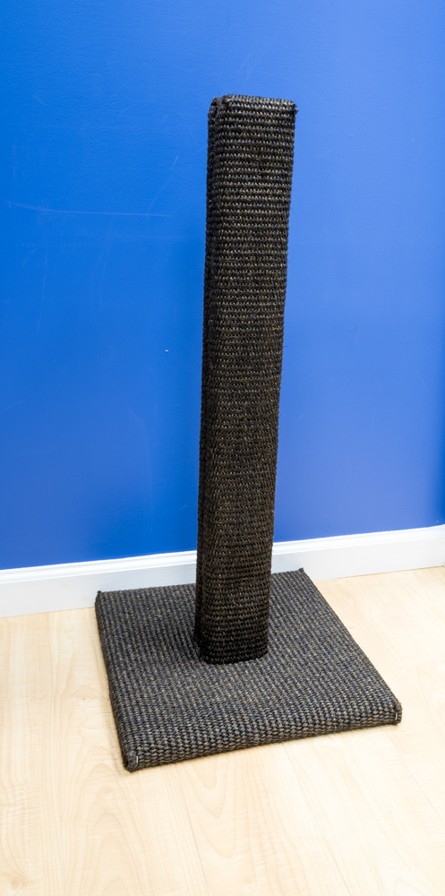 Black best sale scratching post