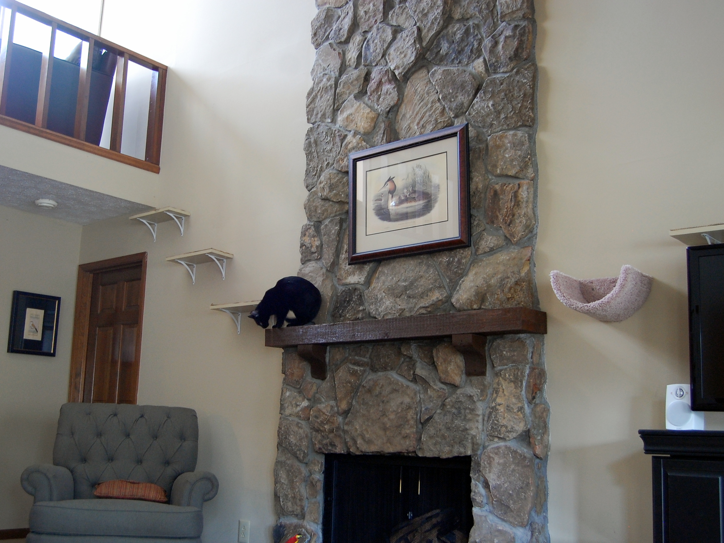 Per the clients request we utilized the mantle as part of our runs. 