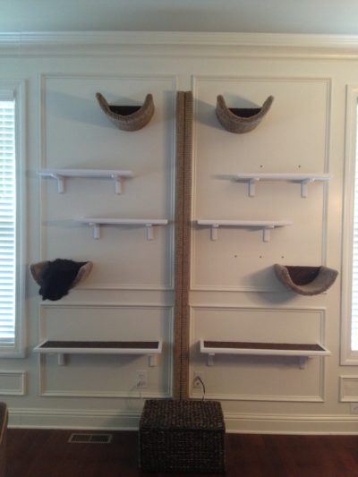 Wall Mounted Scooped Beds/Cat Floor Rocker - Image 6