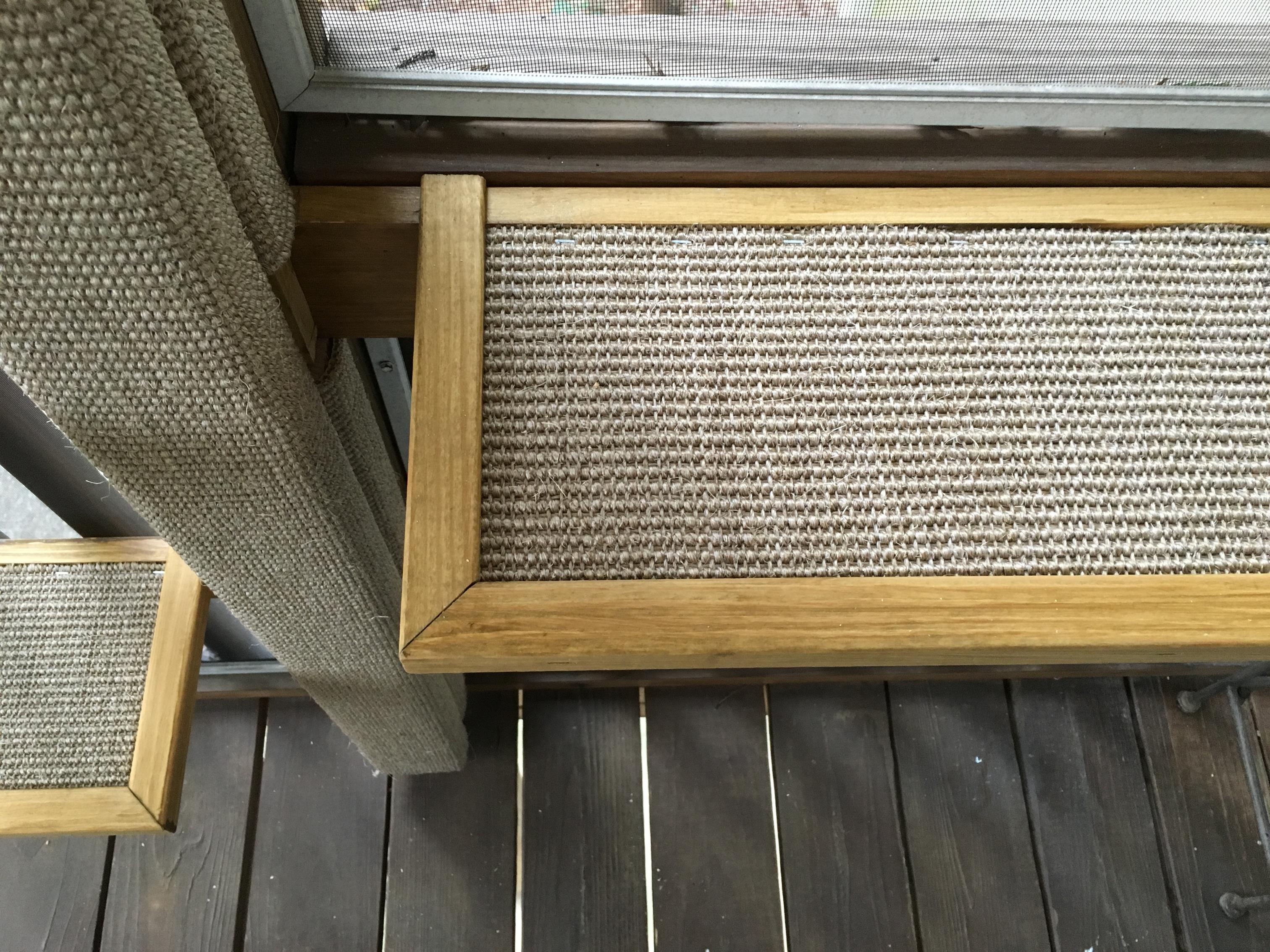 Close up of a sisaled run in a natural clear coat finish. Close up of a sisaled run in a natural clear coat finish.