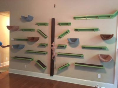 Wall Mounted Sisal Scratch Pole 6' - Image 8