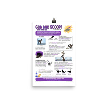 Get the Scoop! Litter Boxes 101-Infographic (12"x18")