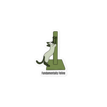 Scratching sticker-green