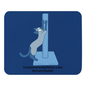 Scratchtastic Mouse Pad-Dark Cerulean