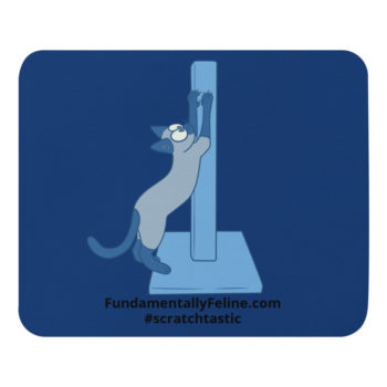 Scratchtastic Mouse Pad-Dark Cerulean