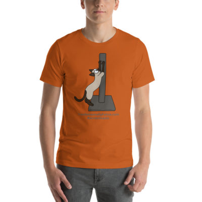 Scratchtastic Unisex T-Shirt-Full Color Cat - Image 6