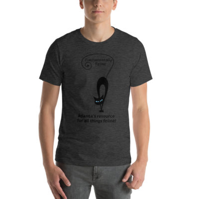 Atlanta's resource for all things feline-Unisex T-Shirt - Image 3