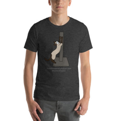 Scratchtastic Unisex T-Shirt-Full Color Cat