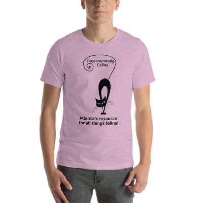 Atlanta's resource for all things feline-Unisex T-Shirt - Image 7