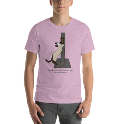 Scratchtastic Unisex T-Shirt-Full Color Cat - Image 9
