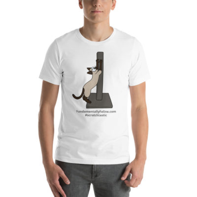 Scratchtastic Unisex T-Shirt-Full Color Cat - Image 10