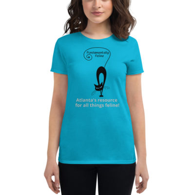 Atlanta's resource for all things feline-Women's t-shirt - Image 2